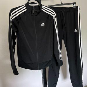 adidas Black Classic Tracksuit | S